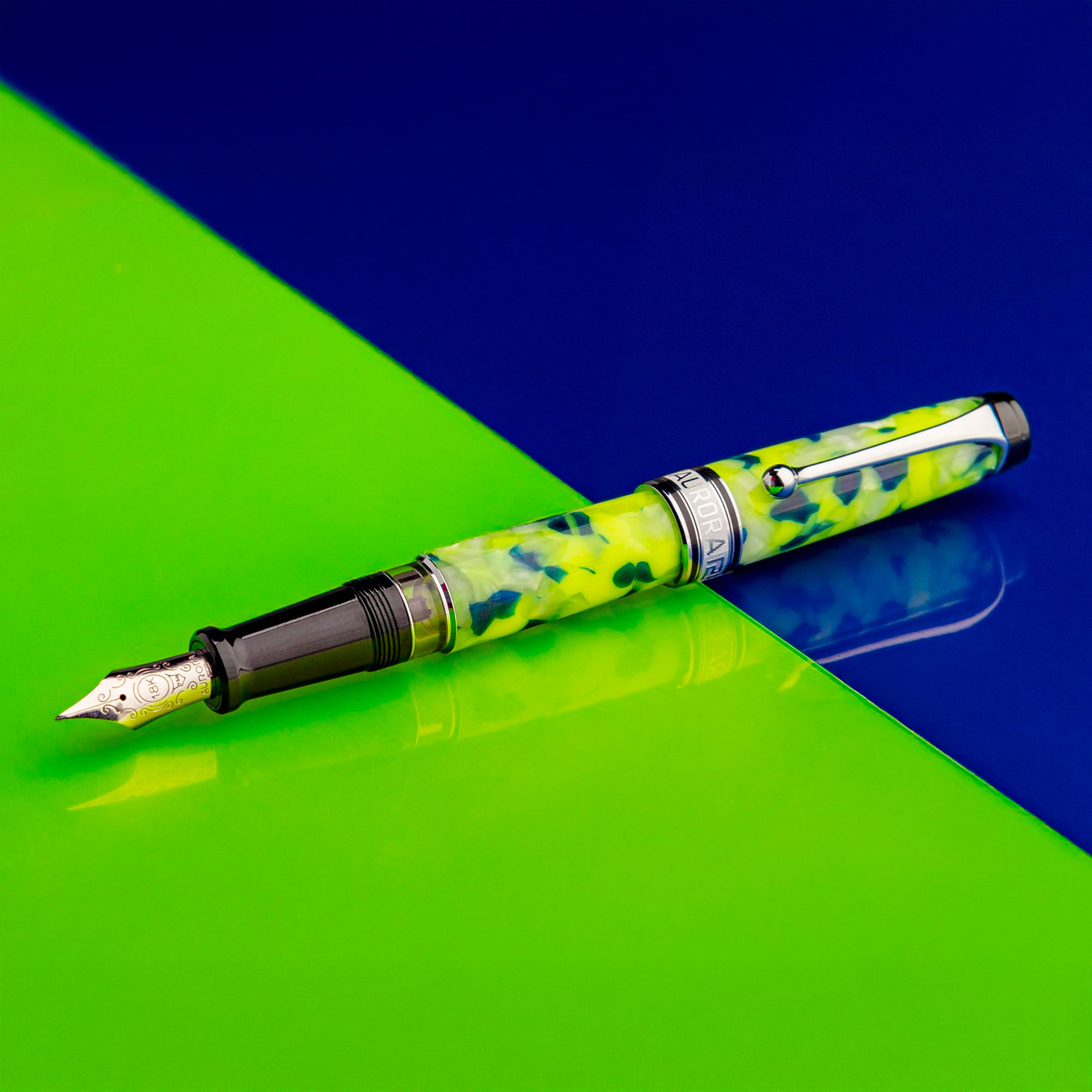 Stilo Stile Negozio -Stilo Stile Negozio aurora optima 365 fountain pen fluo 2025 limited edition