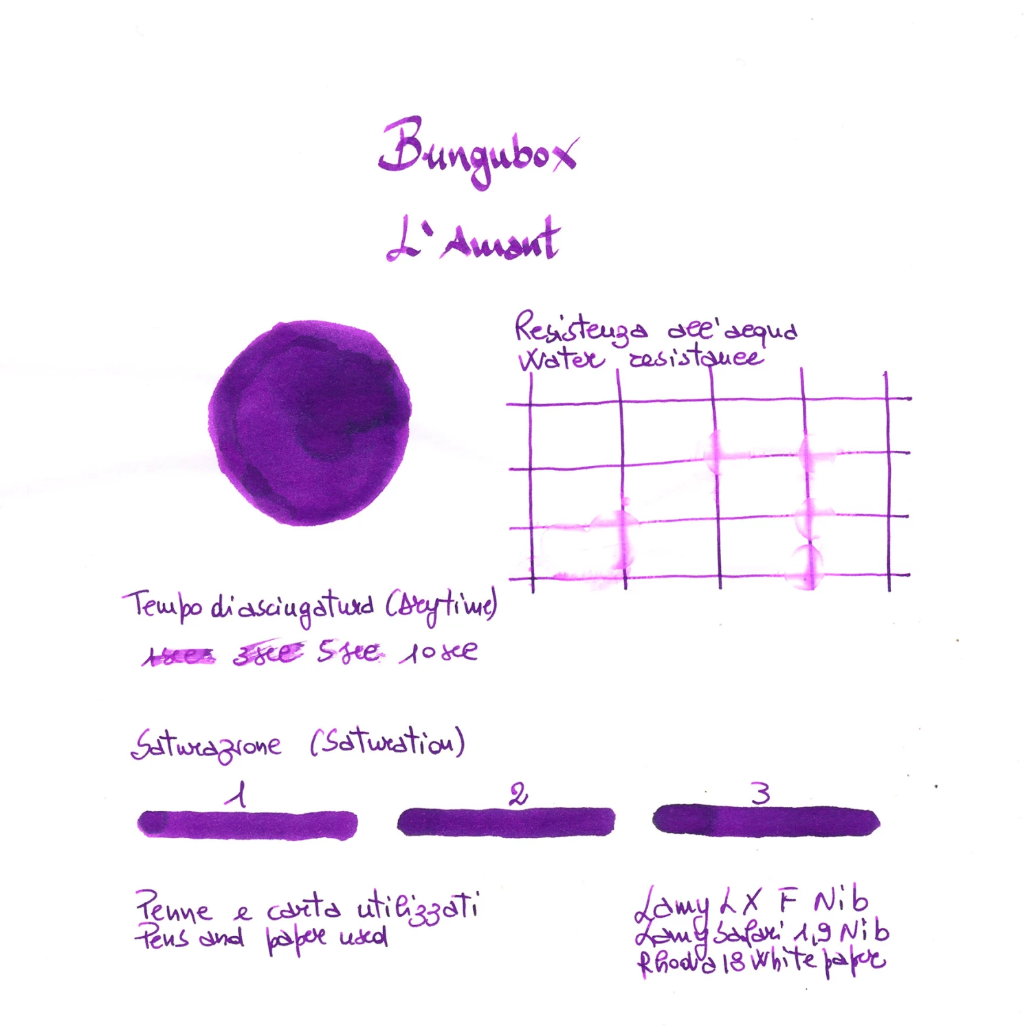 Bungubox Ink Tells More L’Amant Inchiostro 30 Ml 8 Bungubox Ink Tells More L’Amant Inchiostro 30 Ml - immagine 8