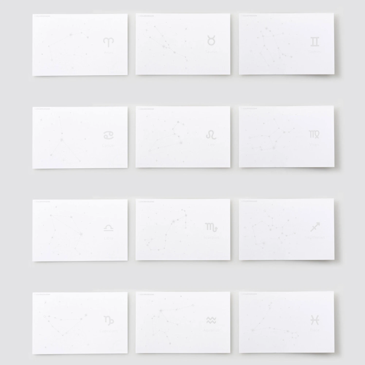 Colorverse Ink Art Cards Colorspace Constellation (Size B) 2 Colorverse Ink Art Cards Colorspace Constellation (Size B) - immagine 2