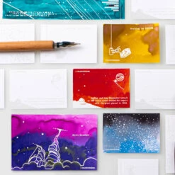 Colorverse Ink Art Cards Colorspace Hubble (Size B) 16 Colorverse Ink Art Cards Colorspace Hubble (Size B) -Stilo Stile Negozio colorverse ink art cards colorspace hubble size b 2 7