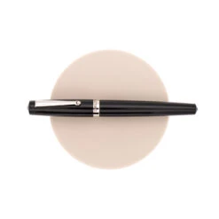 Delta Intesa 2.0 Penna Stilografica Nera & Rodio 8 Delta Intesa 2.0 Penna Stilografica Nera & Rodio -Stilo Stile Negozio delta intesa 20 penna stilografica nera rodio 2