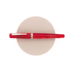 Delta Intesa 2.0 Penna Stilografica Rossa & Rodio -Stilo Stile Negozio delta intesa 20 penna stilografica rossa rodio 2