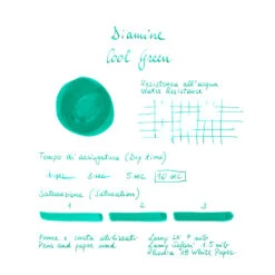 Diamine Cool Green Inchiostro 30 Ml 11 Diamine Cool Green Inchiostro 30 Ml -Stilo Stile Negozio diamine cool green inchiostro 30 ml 5