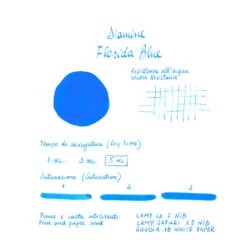 Diamine Florida Blue Inchiostro 30 Ml -Stilo Stile Negozio diamine florida blue inchiostro 30 ml 5
