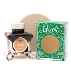 Diamine Inkvent Yule Log Inchiostro 50 Ml Green Edition Shimmer -Stilo Stile Negozio diamine inkvent yule log inchiostro 50 ml green edition shimmer 2