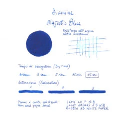 Diamine Majestic Blue Inchiostro 80 Ml -Stilo Stile Negozio diamine majestic blue inchiostro 80 ml 6