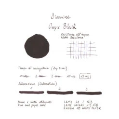 Diamine Onyx Black Inchiostro 80 Ml -Stilo Stile Negozio diamine onyx black inchiostro 80 ml 6