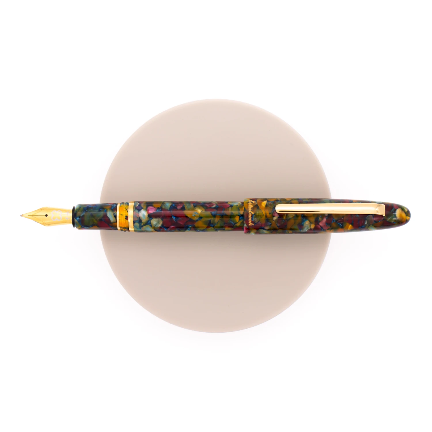 Esterbrook Estie Penna Stilografica Botanical Garden & Oro 2 Esterbrook Estie Penna Stilografica Botanical Garden & Oro - immagine 2