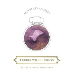 Ferris Wheel Press Mulberry Majesty Inchiostro 38 Ml -Stilo Stile Negozio ferris wheel press mulberry majesty inchiostro 38 ml 2
