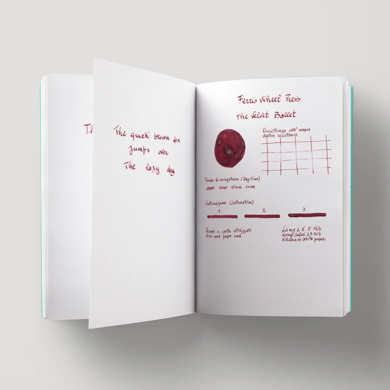 Ferris Wheel Press Velvet Ballet Inchiostro 38 Ml 4 Ferris Wheel Press Velvet Ballet Inchiostro 38 Ml - immagine 4