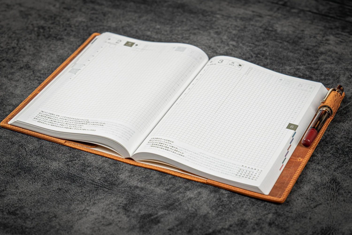 Galen Leather Cover A5 In Pelle Crazy Horse Brown 7 Galen Leather Cover A5 In Pelle Crazy Horse Brown - immagine 7