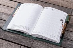 Galen Leather Cover A6 In Pelle Crazy Horse Forest Green -Stilo Stile Negozio galen leather cover a6 in pelle crazy horse forest green 4