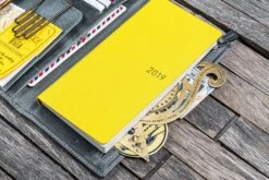 Galen Leather Cover Hobonichi Weeks Crazy Horse Smoky Grey -Stilo Stile Negozio galen leather cover hobonichi weeks crazy horse smoky grey 3