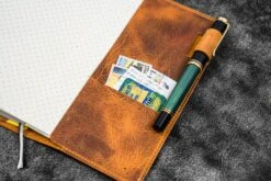 Galen Leather Cover Slim Hobonichi Weeks In Pelle Crazy Horse Brown -Stilo Stile Negozio galen leather cover slim hobonichi weeks in pelle crazy horse brown 2
