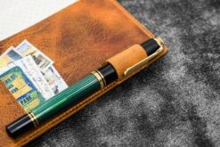 Galen Leather Cover Slim Hobonichi Weeks In Pelle Crazy Horse Brown -Stilo Stile Negozio galen leather cover slim hobonichi weeks in pelle crazy horse brown 3