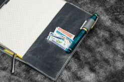 Galen Leather Cover Slim Hobonichi Weeks In Pelle Crazy Horse Smoky Grey -Stilo Stile Negozio galen leather cover slim hobonichi weeks in pelle crazy horse smoky grey 2