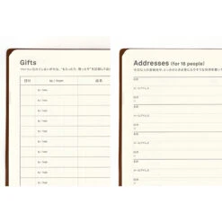 Hobonichi 5 Anni Techo Agenda A5 2025-2029 -Stilo Stile Negozio hobonichi 5 anni techo agenda a5 2025 2029 9