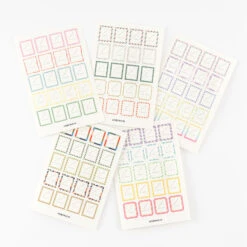 Hobonichi Frame Stickers For Dates Adesivi Per Agende