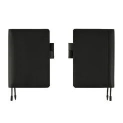 Hobonichi Leather: TS Basic - Black A5 [Cover Only] -Stilo Stile Negozio hobonichi leather ts basic black a5 cover only 1 3