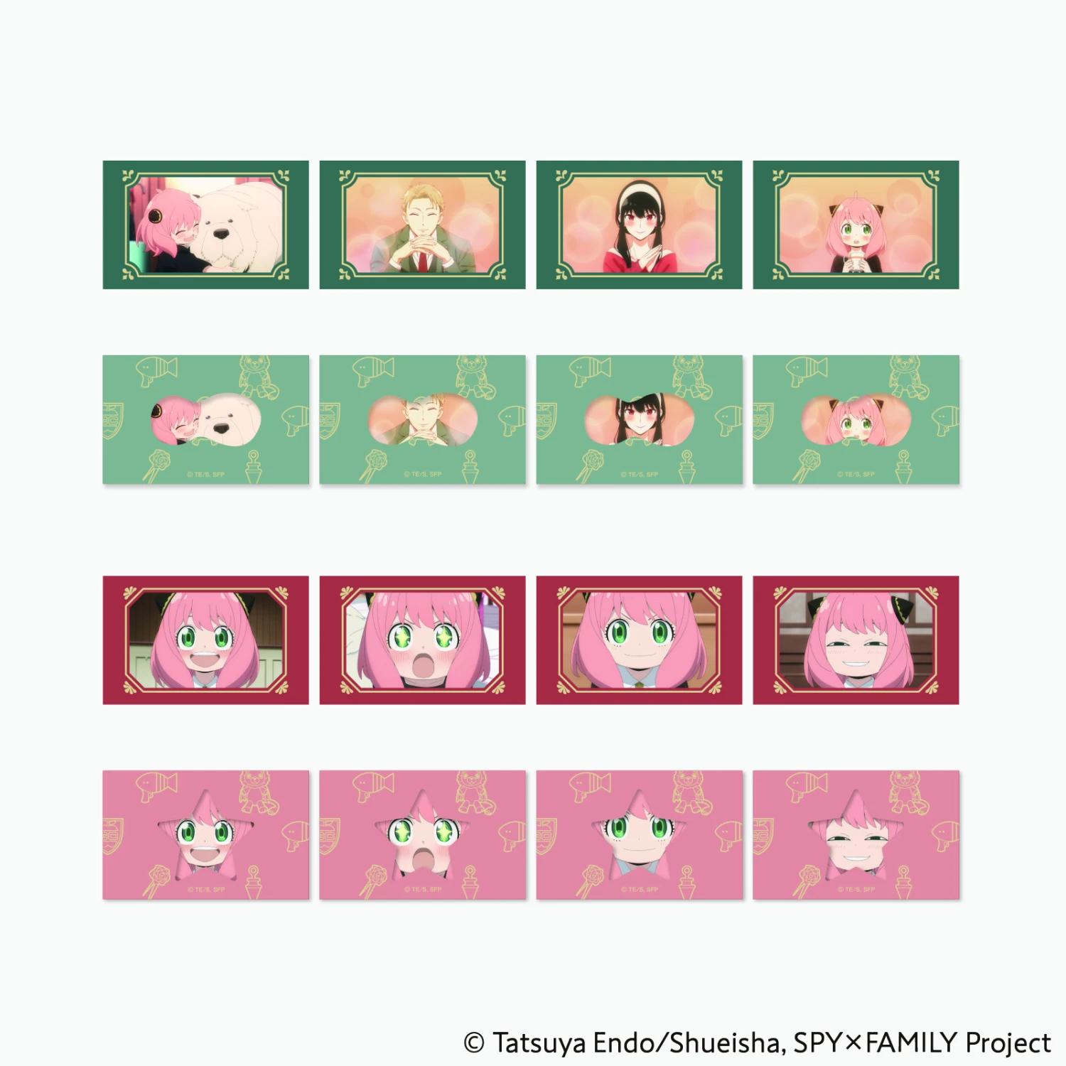 Hobonichi Mini Letter Memo Set SPY X FAMILY 4 Hobonichi Mini Letter Memo Set SPY X FAMILY - immagine 4