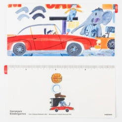 Hobonichi Pencil Board Gurunpa's Kindergarten Sottopagina Per Weeks