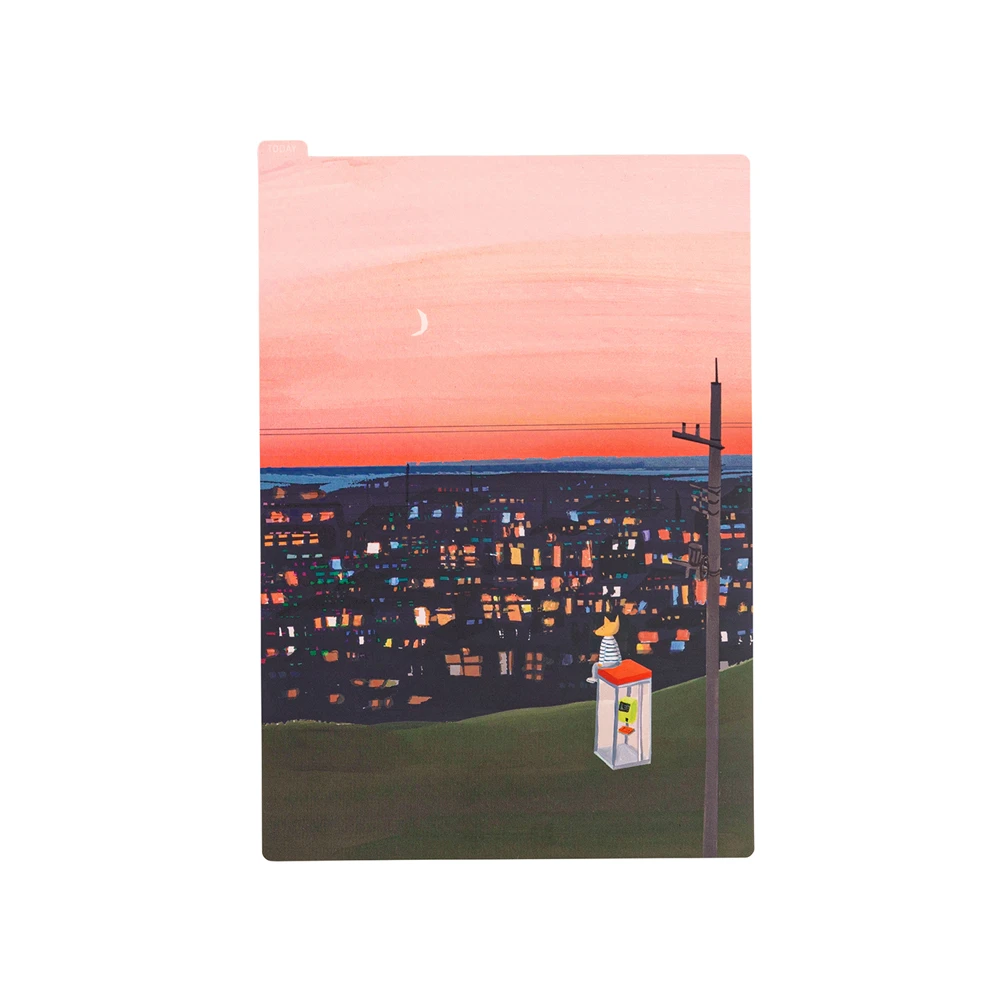 Hobonichi Pencil Board Hiroko Kubota: Count The Lights Sottopagina Per Cousin A5 1 Hobonichi Pencil Board Hiroko Kubota: Count The Lights Sottopagina Per Cousin A5