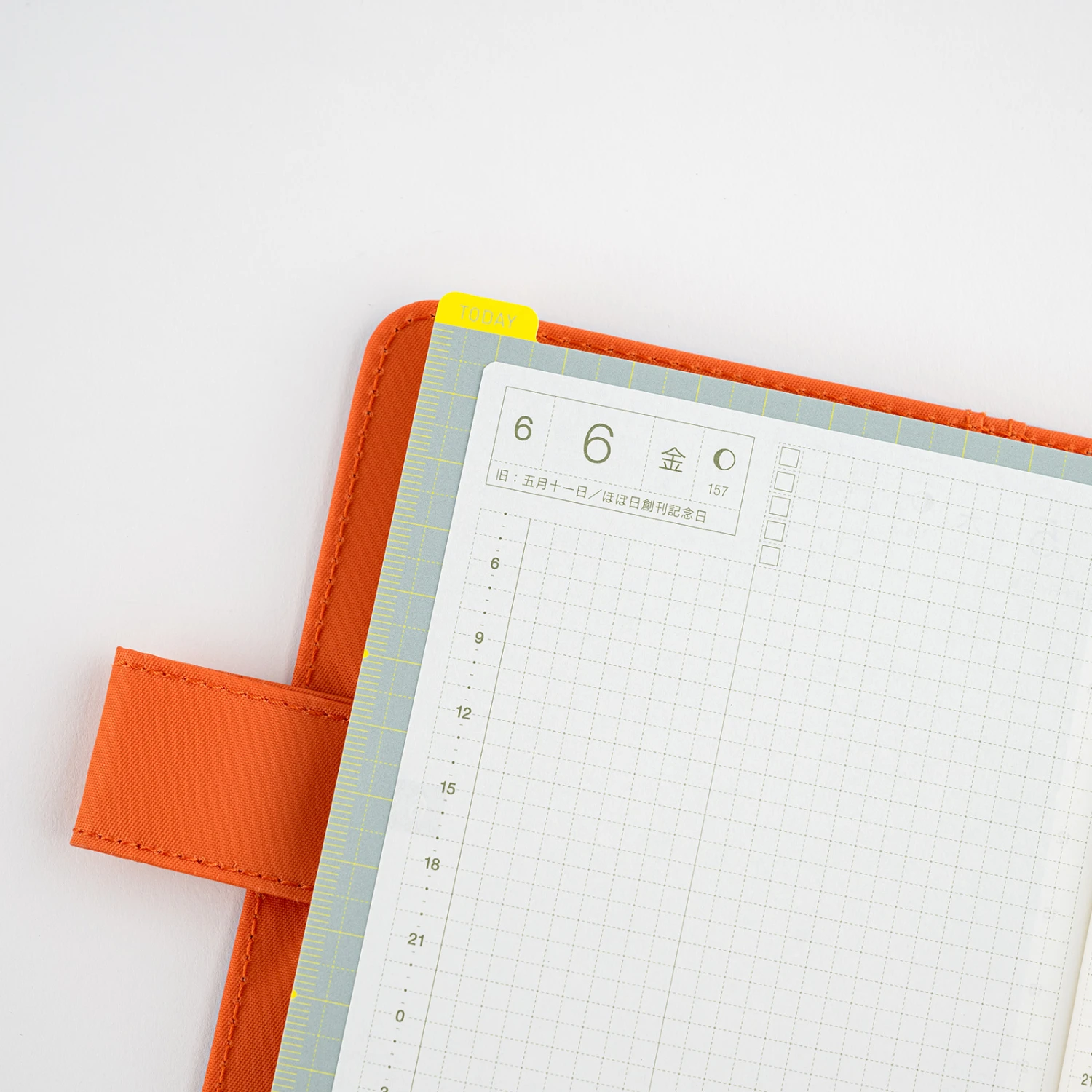 Hobonichi Pencil Board Ice Gray X Yellow Sottopagina Per Original A6 4 Hobonichi Pencil Board Ice Gray X Yellow Sottopagina Per Original A6 - immagine 4