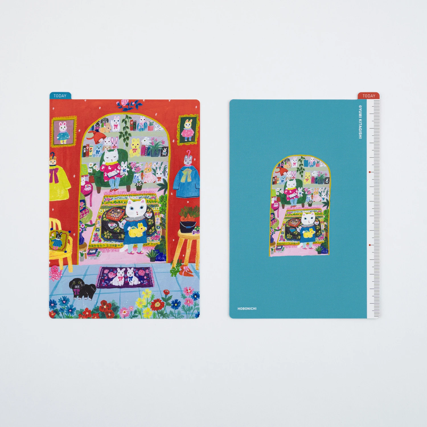 Hobonichi Pencil Board Yumi Kitagishi: In The Room Sottopagina Per Original A6 2 Hobonichi Pencil Board Yumi Kitagishi: In The Room Sottopagina Per Original A6 - immagine 2