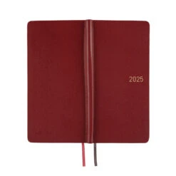 Hobonichi Techo Weeks Leather: Pomegranate Agenda 2025 Settimanale Spring -Stilo Stile Negozio hobonichi techo weeks leather pomegranate agenda 2025 settimanale 3