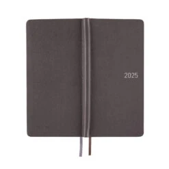 Hobonichi Techo Weeks Leather: Steel Gray Agenda 2025 Settimanale Spring -Stilo Stile Negozio hobonichi techo weeks leather steel gray agenda 2025 settimanale 3