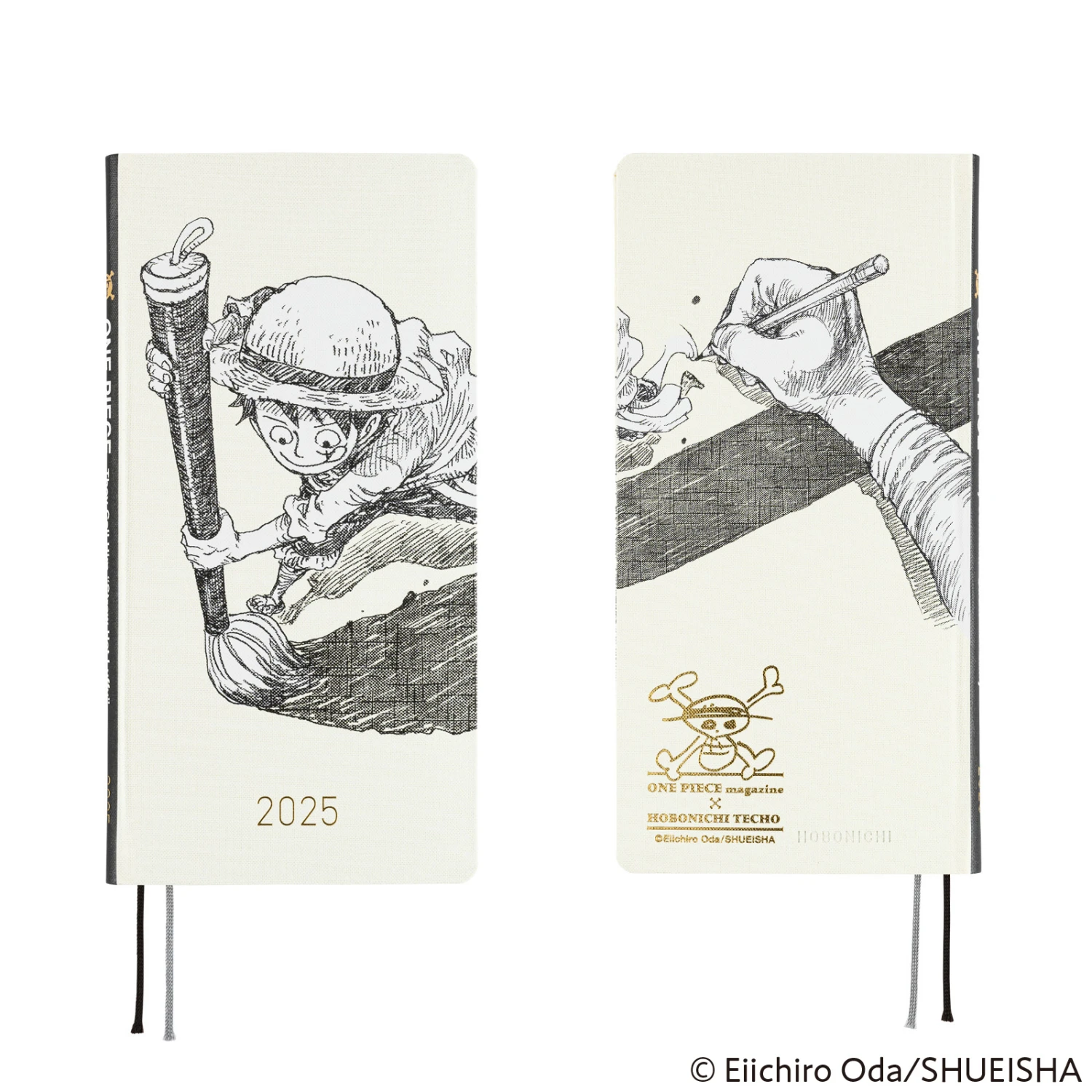 Hobonichi Techo Weeks ONE PIECE Magazine: Straw Hat Luffy (Ivory) Agenda 2025 Settimanale Spring 3 Hobonichi Techo Weeks ONE PIECE Magazine: Straw Hat Luffy (Ivory) Agenda 2025 Settimanale Spring - immagine 3