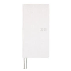Hobonichi Techo Weeks Paper Series: Platinum White Agenda 2025 Settimanale Spring
