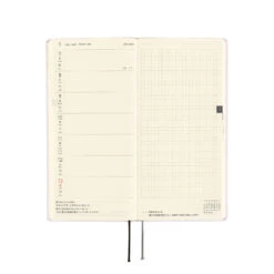 Hobonichi Techo Weeks Paper Series: Platinum White Agenda 2025 Settimanale Spring -Stilo Stile Negozio hobonichi techo weeks paper series platinum white agenda 2025 settimanale 6