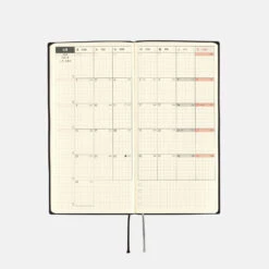 Hobonichi Techo Weeks White Line: Black Agenda 2025 Settimanale Spring -Stilo Stile Negozio hobonichi techo weeks white line black agenda 2025 settimanale 4