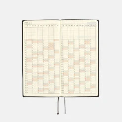 Hobonichi Techo Weeks White Line: Black Agenda 2025 Settimanale Spring -Stilo Stile Negozio hobonichi techo weeks white line black agenda 2025 settimanale 8