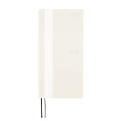 Hobonichi Techo Weeks White Line: Ivory Agenda 2025 Settimanale Spring