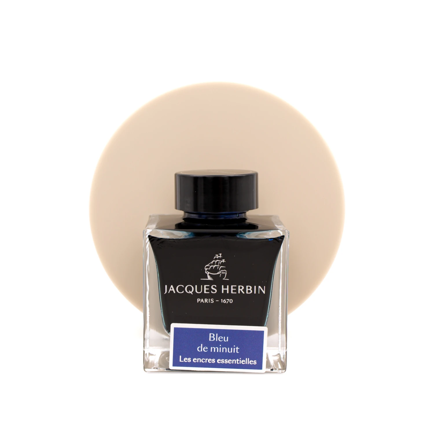 Jacques Herbin Bleu De Minuit Inchiostro 50 Ml 3 Jacques Herbin Bleu De Minuit Inchiostro 50 Ml - immagine 3