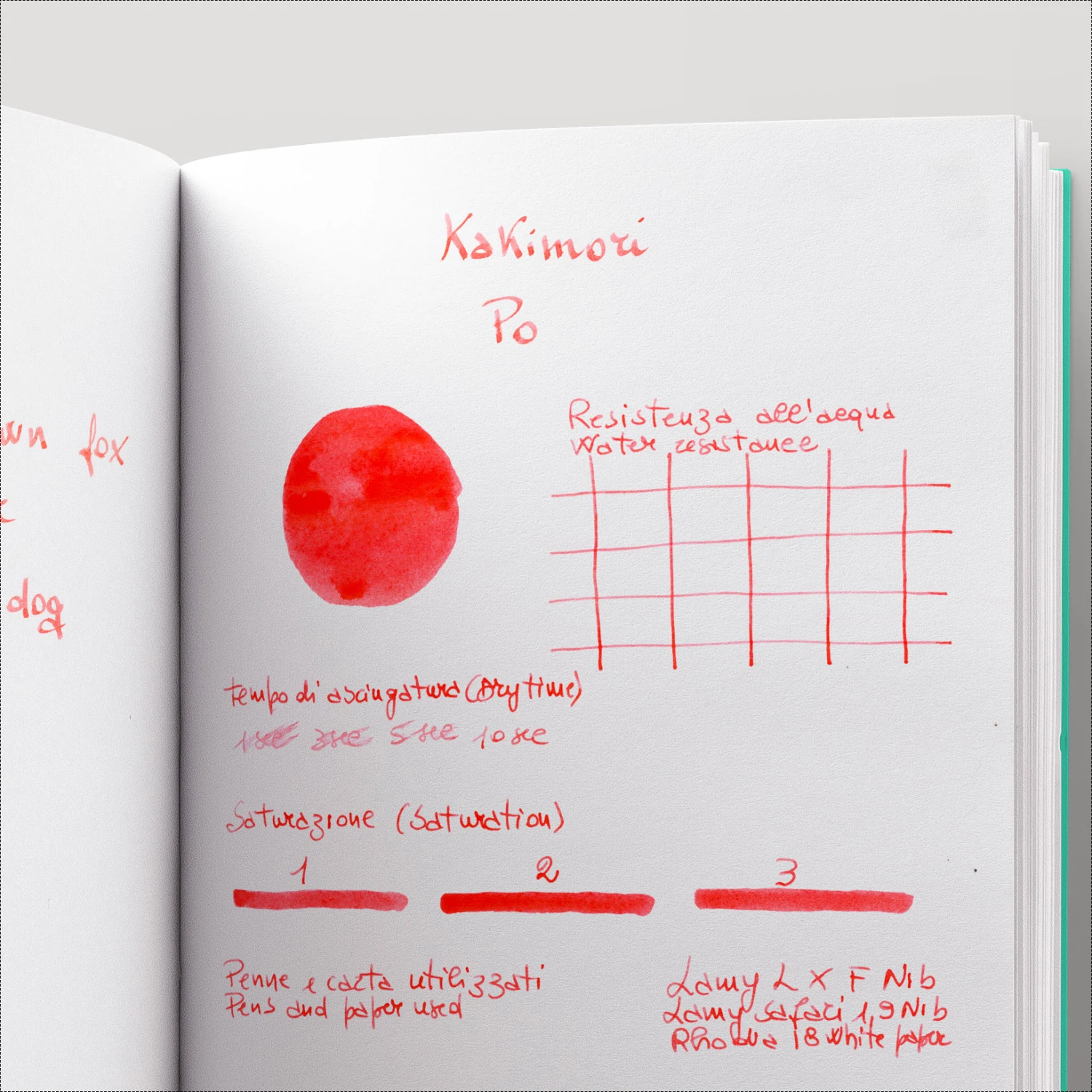 Kakimori 01 Po Inchiostro 35 Ml 5 Kakimori 01 Po Inchiostro 35 Ml - immagine 5