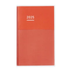 Kokuyo Jibun Techo Days Agenda 2025 A5 Slim Rossa