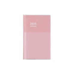 Kokuyo Jibun Techo Diary Mini Agenda 2025 B6 Slim Rosa