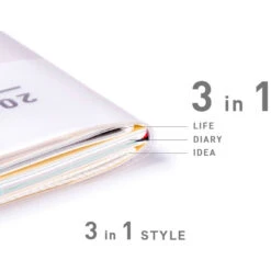 Kokuyo Jibun Techo First Kit Agenda 2025 A5 Slim Grigia -Stilo Stile Negozio kokuyo jibun techo first kit agenda 2025 a5 slim grigia 2