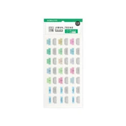 Kokuyo Jibun Techo Index Tabs Adesivi Per First Kit