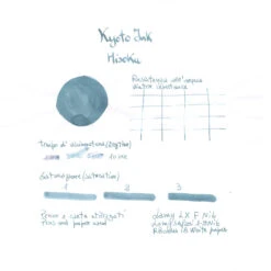 Kyoto Ink Kyo No Oto N.7 Hisoku Inchiostro 40 Ml -Stilo Stile Negozio kyoto ink kyo no oto n7 hisoku inchiostro 40 ml 6