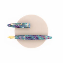 Leonardo Officina Italiana Furore Penna Stilografica Aquapetra & Oro