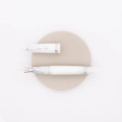 Leonardo Officina Italiana Furore Penna Stilografica Bianco Sale & Rodio