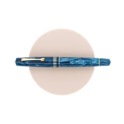 Leonardo Officina Italiana Momento Zero Penna Stilografica Blu Positano & Oro -Stilo Stile Negozio leonardo officina italiana momento zero penna stilografica blu positano oro 2
