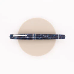 Leonardo Officina Italiana Momento Zero Penna Stilografica Blu Sorrento & Rodio -Stilo Stile Negozio leonardo officina italiana momento zero penna stilografica blu sorrento rodio 2