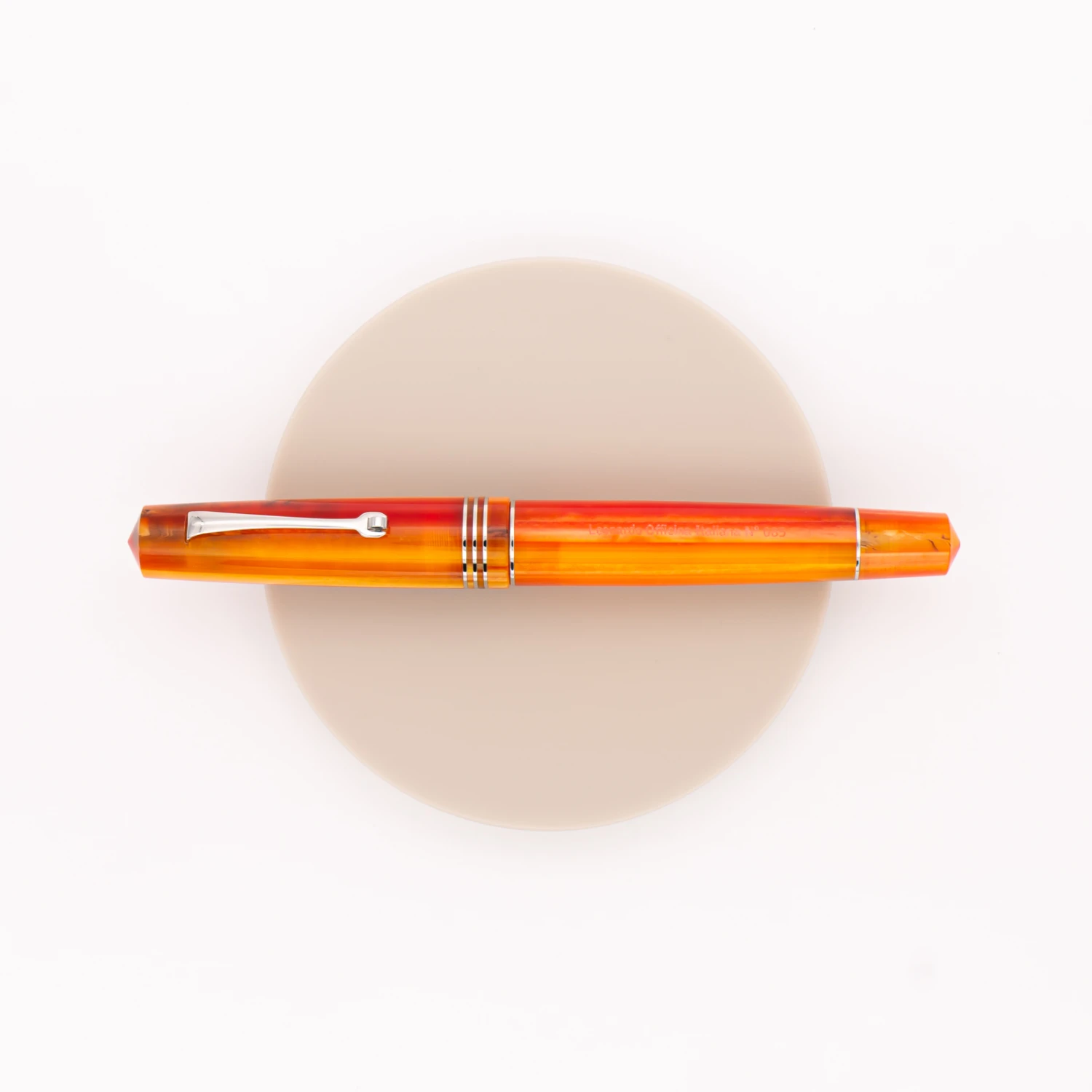 Leonardo Officina Italiana Momento Zero Penna Stilografica Mango & Rodio 3 Leonardo Officina Italiana Momento Zero Penna Stilografica Mango & Rodio - immagine 3