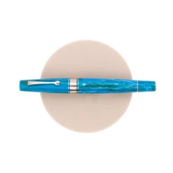 Leonardo Supernova Regular Penna Stilografica Star Light Blue & Rodio -Stilo Stile Negozio leonardo supernova regular penna stilografica star light blue rodio 2