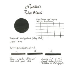 Noodler's Polar Black Inchiostro 3 Oz -Stilo Stile Negozio noodler s polar black inchiostro 3 oz 6